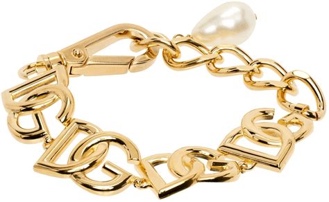 dolce gabbana gold bracelet|dolce gabbana jewelry outlet.